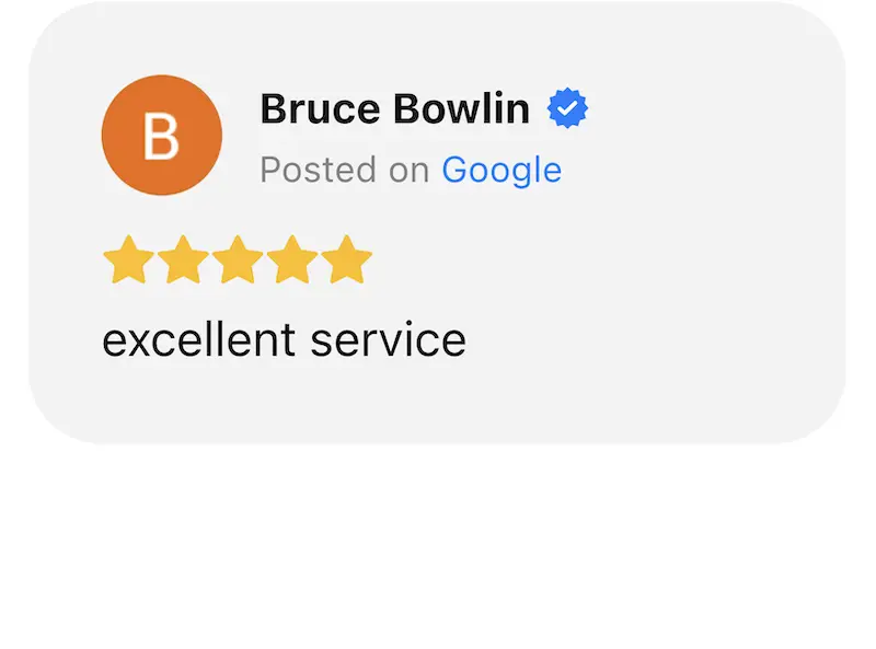 American Credit google review Bruce Bowlin
